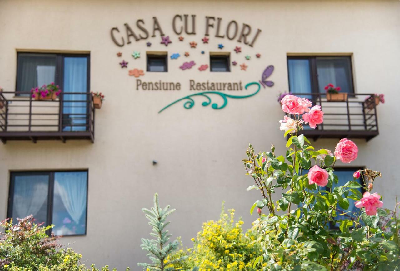 Pensiunea Casa Cu Flori سيسناديورا المظهر الخارجي الصورة